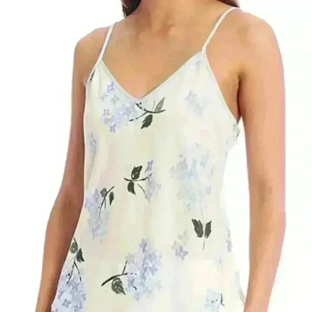 NWT KATE SPADE Floral Print Charmeuse Sz S